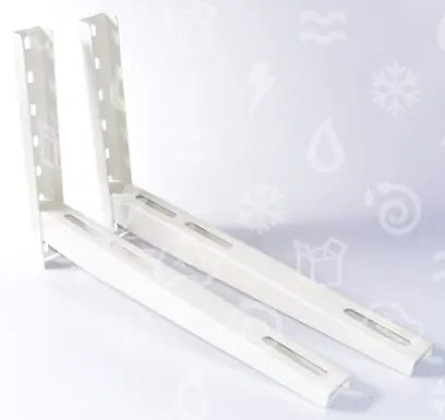 konzole svařovaná L = 620 mm, H = 400 mm, nosnost 160 kg, bílá, RODIGAS
